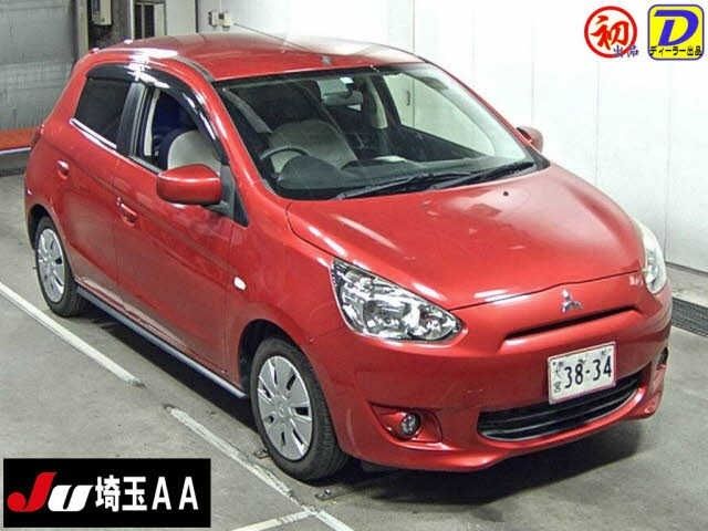 12256 Mitsubishi Mirage A05A 2012 г. (JU Saitama)