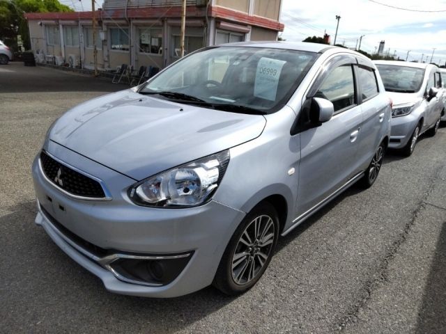 6999 Mitsubishi Mirage A03A 2018 г. (LUM Kobe Nyusatsu)