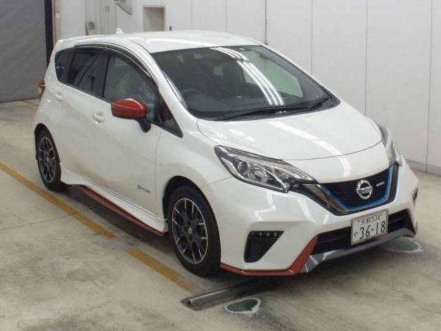 1037 NISSAN NOTE HE12 2018 г. (NAA Osaka)