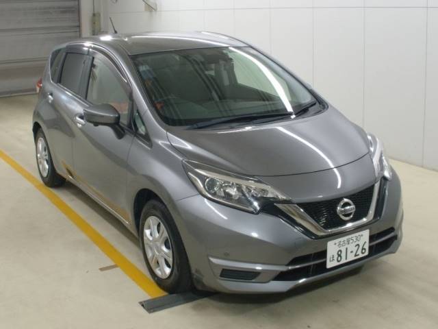 2 NISSAN NOTE E12 2017 г. (NAA Nagoya)