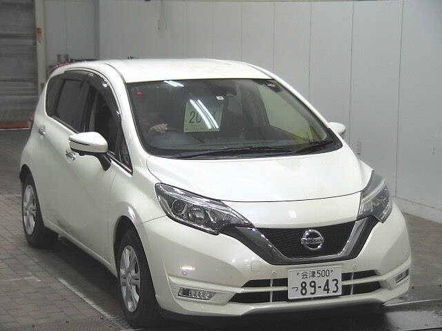 2074 NISSAN NOTE NE12 2017 г. (JU Fukushima)