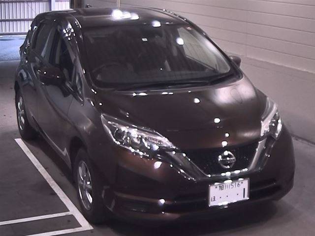 6003 NISSAN NOTE NE12 2017 г. (SAA Sapporo)