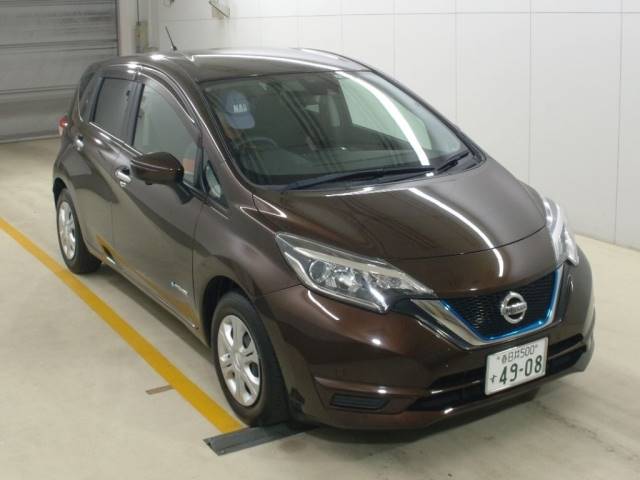 6544 NISSAN NOTE HE12 2017 г. (NAA Nagoya)