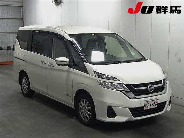 3537 NISSAN SERENA GC27 2018 г. (JU Gunma)