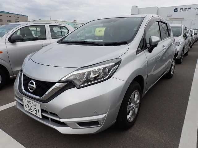 207 Nissan Note NE12 2017 г. (ORIX Kobe Nyusatsu)