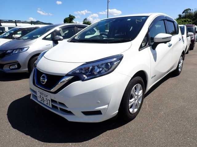 210 Nissan Note HE12 2018 г. (ORIX Fukuoka Nyusatsu)