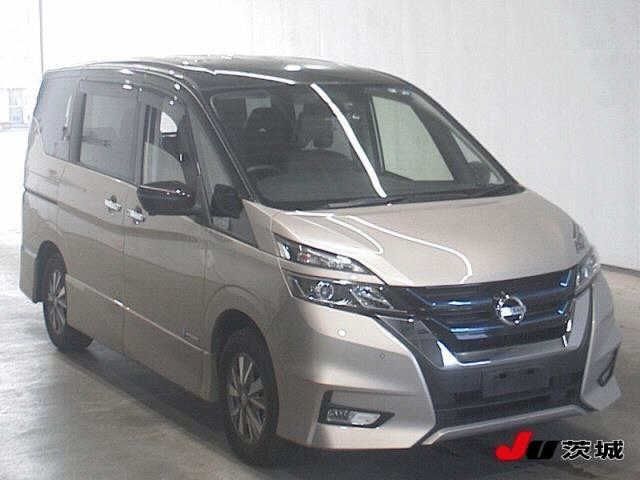 1001 Nissan Serena HFC27 2018 г. (JU Ibaraki)