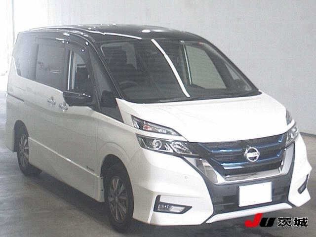 1022 Nissan Serena HFC27 2019 г. (JU Ibaraki)