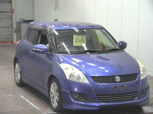 3549 SUZUKI SWIFT ZC72S 2012 г. (JU Fukushima)