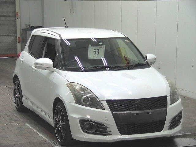 63 SUZUKI SWIFT ZC32S 2012 г. (JU Fukushima)