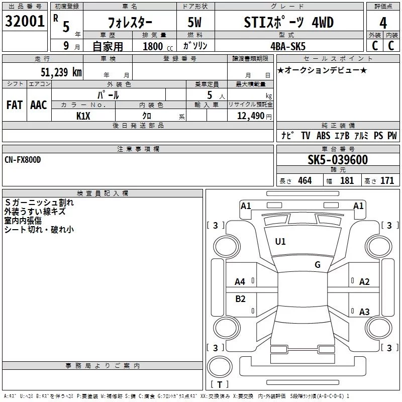 Subaru Forester SK5 2023