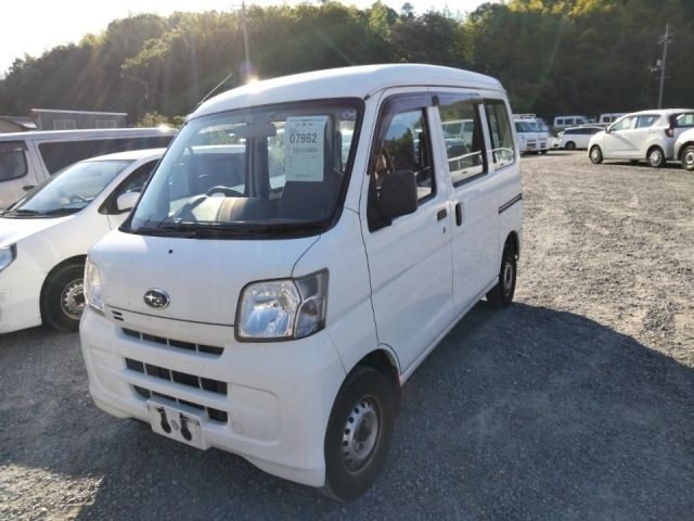 7982 Subaru Sambar S321B 2015 г. (LUM Kobe Nyusatsu)