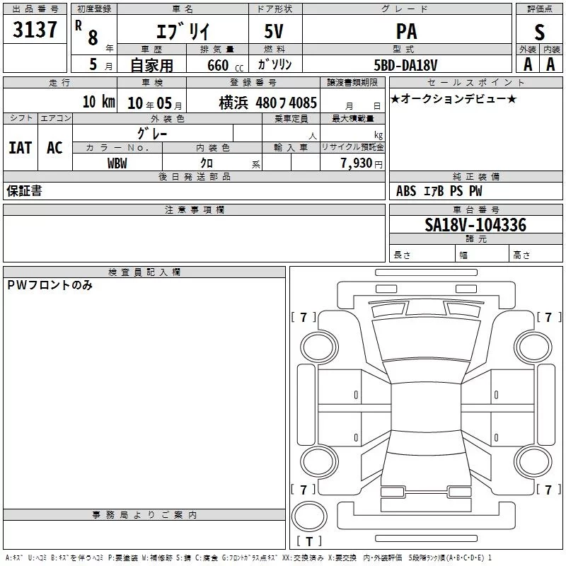 Suzuki Every DA18V 2026