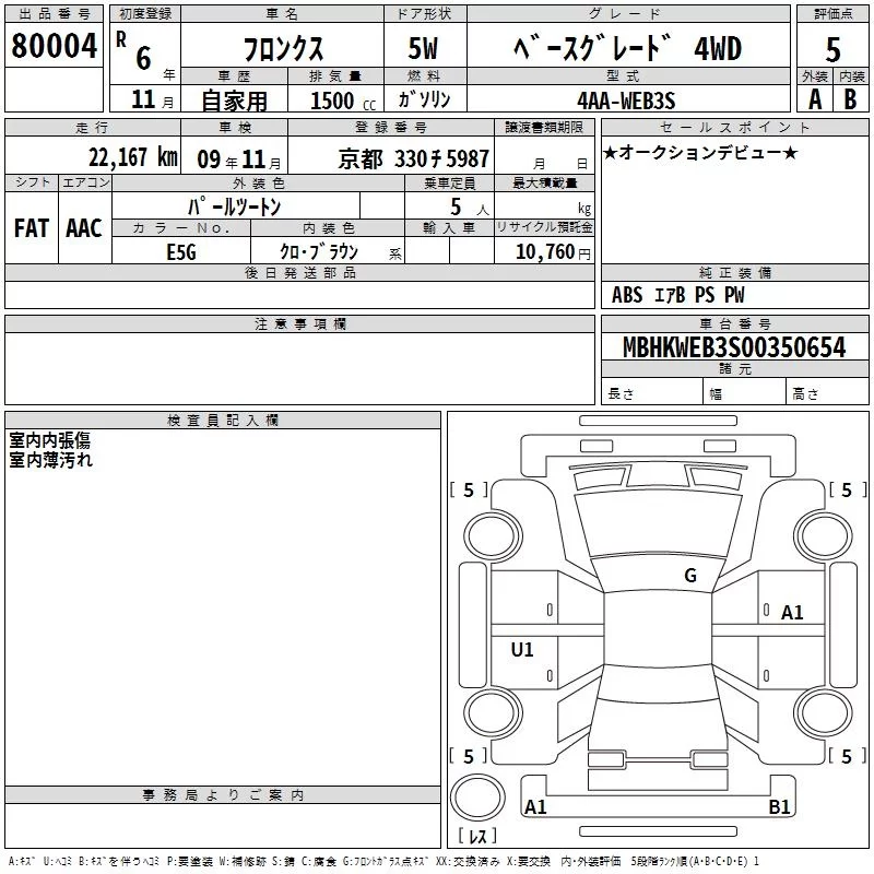 Suzuki Fronx WEB3S 2024