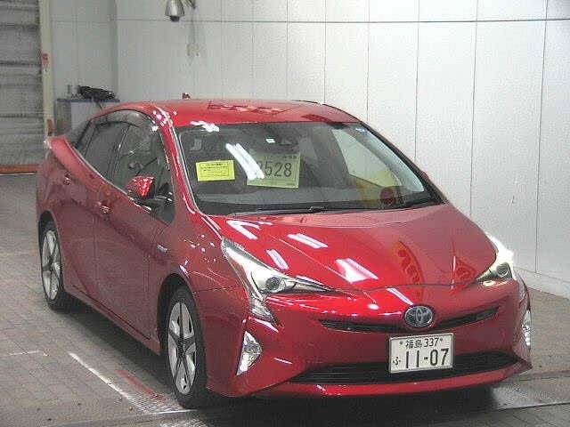 2528 TOYOTA PRIUS ZVW55 2016 г. (JU Fukushima)