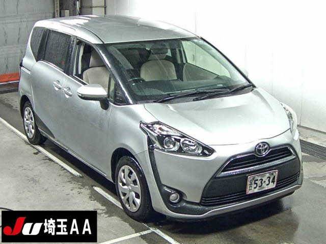 10093 TOYOTA SIENTA NSP170G 2018 г. (JU Saitama)