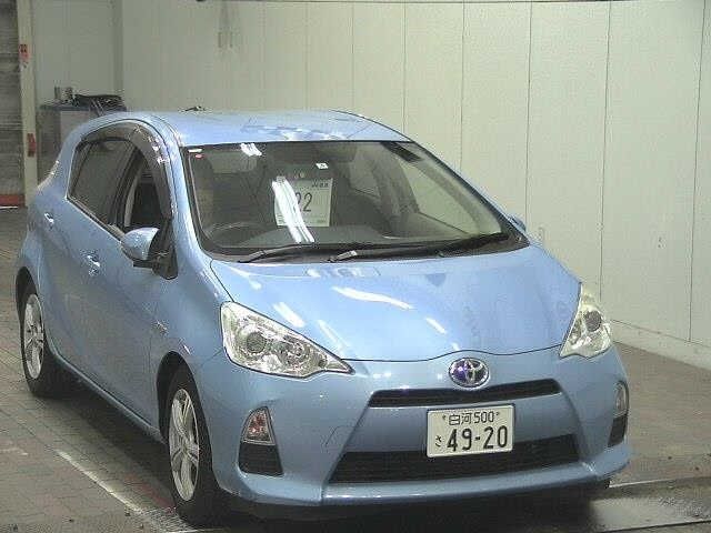 22 Toyota Aqua NHP10 2013 г. (JU Fukushima)