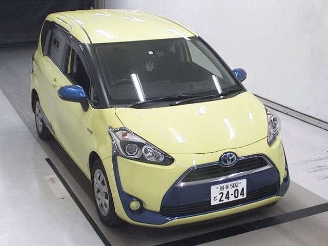 1111 Toyota Sienta NHP170G 2016 г. (JU Chiba)