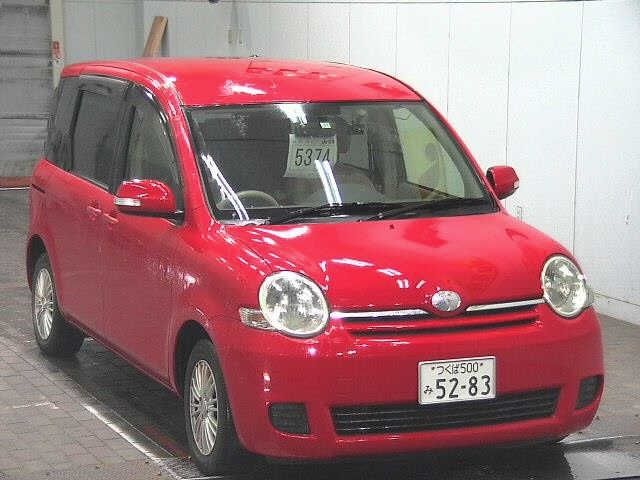 5374 Toyota Sienta NCP81G 2011 г. (JU Fukushima)