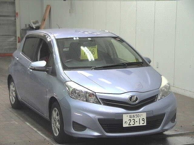 7206 Toyota Vitz KSP130 2012 г. (JU Fukushima)