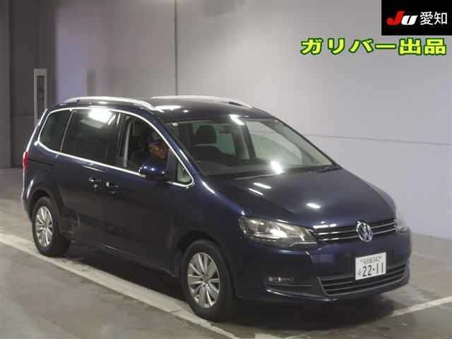 162 Volkswagen Sharan 7NCAV 2012 г. (JU Aichi)